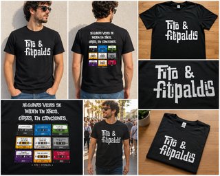 Camiseta unisex Fito & Fitipaldis - Discografía