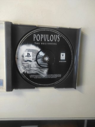 Populous The Beginning PS1 Psx