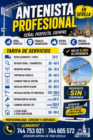 ANTENISTA EN SEVILLA