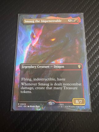 Smaug the Impenetrable MTG Carta