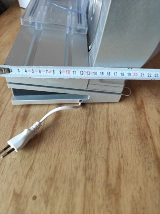 Cortafiambres Eléctrico Plateado