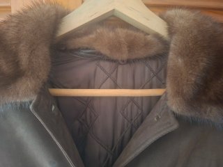 Chaqueta ante geneuina mujer Talla 42