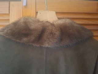 Chaqueta ante geneuina mujer Talla 42