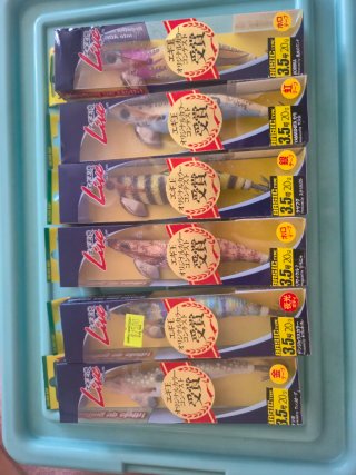 Lotes de señuelos de pesca Yamashita EGI OH