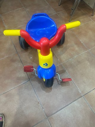Triciclo Baby Trike Amarillo y Azul