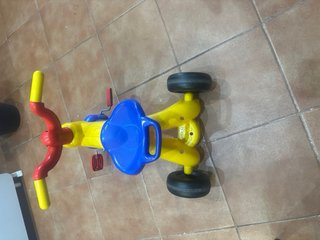 Triciclo Baby Trike Amarillo y Azul