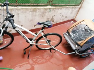 Remolque para niños para bicicleta