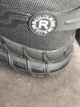 Zapatillas de seguridad negras para hombre