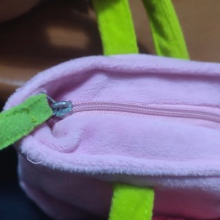 Borsa peluche bimba tartaruga fiore