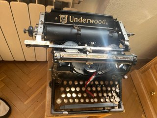 Máquina de Escribir Underwood Nº 5 Antigua de 1919