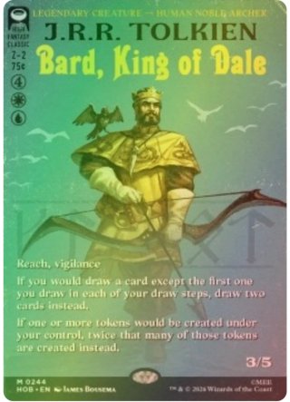 Carta Magic The Hobbit -  Bard King of Dale FOIL