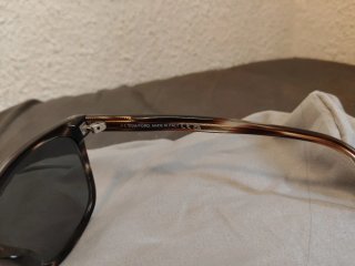 Estuche Gafas Tom Ford Marrón