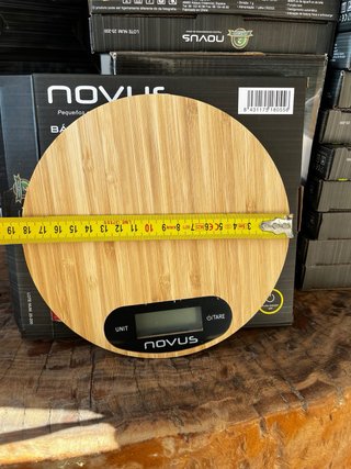 Báscula de cocina redonda Novus