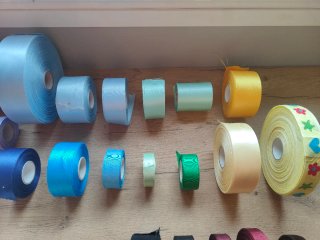 Pack 35 cintas de raso variadas