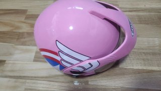 Casco Infantil Capitán América Rosa