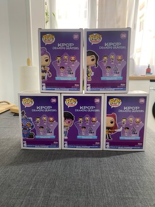 Lote 5 Funko Pop KPop Demon Hunters