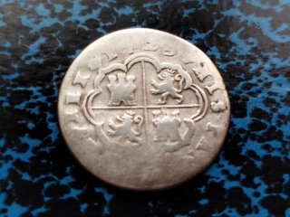 🇪🇸 Lote de 4 monedas 2 Reales Plata
