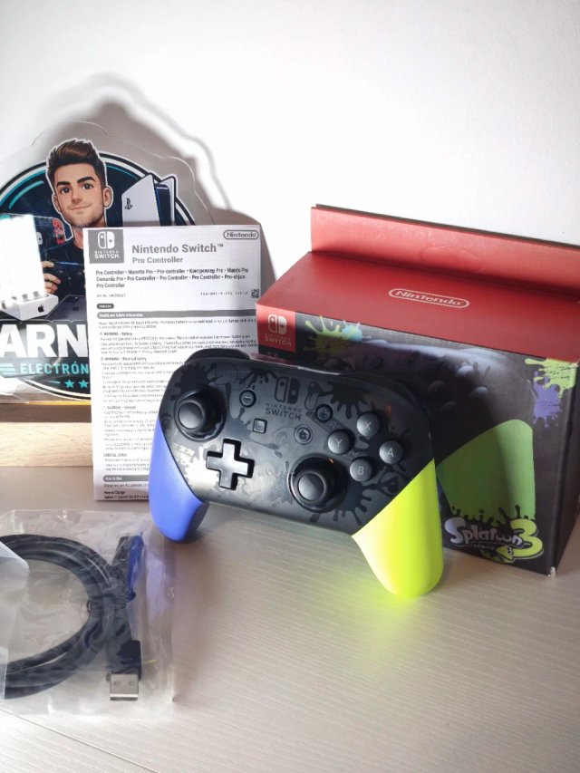 Nuevo! Mando Pro Nintendo Switch Splatoon