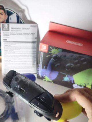 Nuevo! Mando Pro Nintendo Switch Splatoon