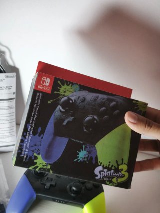 Nuevo! Mando Pro Nintendo Switch Splatoon
