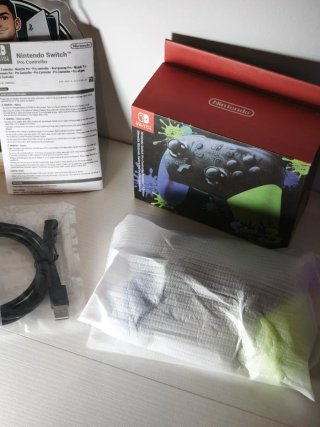 Nuevo! Mando Pro Nintendo Switch Splatoon