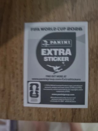 Cromo Messi Extra Sticker Oro Panini FIFA
