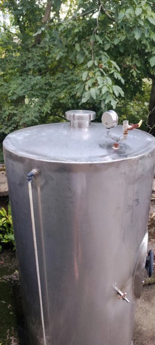 Depósito Inox 750L