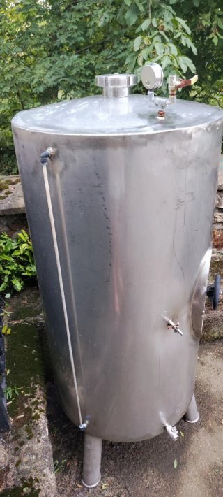 Depósito Inox 750L