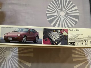 Maqueta Porsche 968 Coupe 6-speed MT