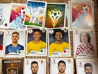 Cromos fútbol mundial Rusia 2018 Casi 600