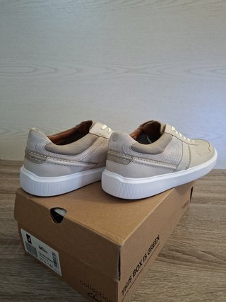 Zapatillas Clarks Cambo Race Talla 44 Beige