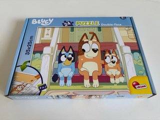 Lote 3 Puzzles Niños: Mickey, Paw Patrol, Bluey