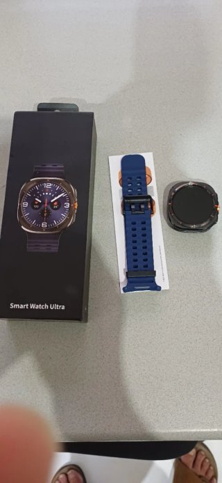 Reloj Smartwatch Genérico Negro/Rojo