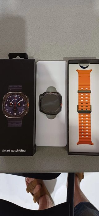 Reloj Smartwatch Genérico Negro/Rojo