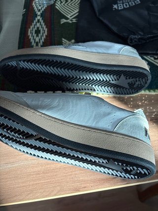 Zapatillas Plata Blanco
