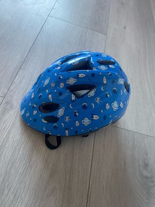 Bicicleta infantil 14 pulgadas + casco