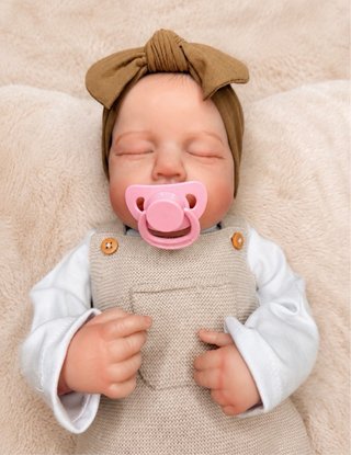 Bebé reborn Lili dormida 50 cm realista