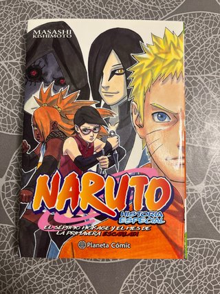 Manga Naruto historia especial