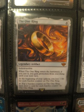 4 cartas The one ring