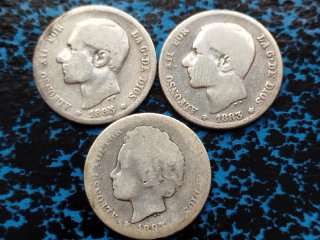 🇪🇸 Interesante lote de monedas de plata