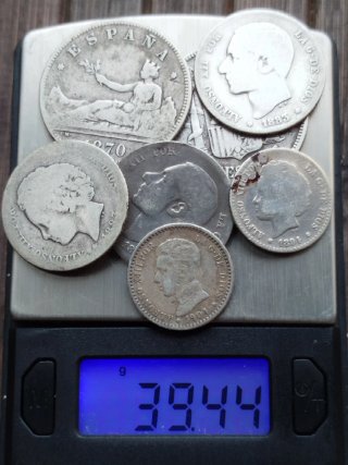 🇪🇸 Interesante lote de monedas de plata