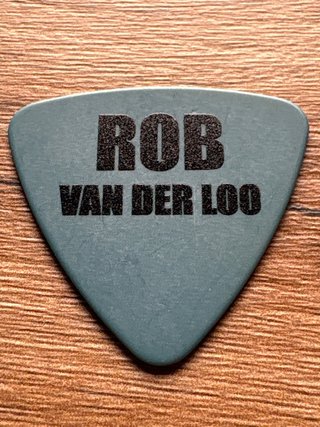 Púa de guitarra Rob Van Der Loo