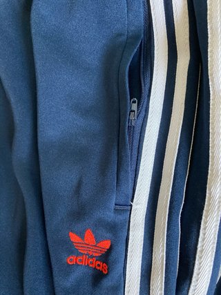 Pantalón chándal largo Adidas azul