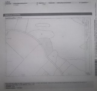Terreno en paraje con caseta de obra