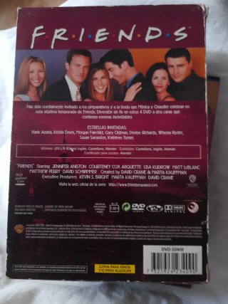 Friends T7 DVD Completa Español