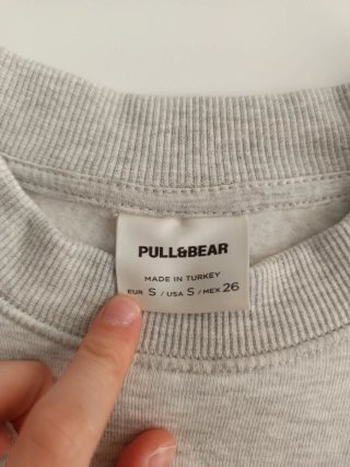 Jersey Bershka 19 corto manga larga
