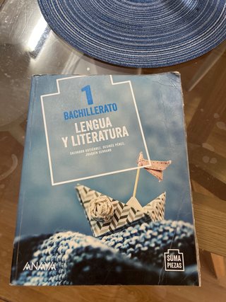 Lengua y literatura 1 Bachillerato