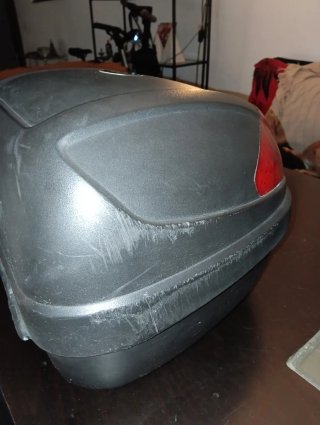 Maletín Givi Moto Negro/Rojo