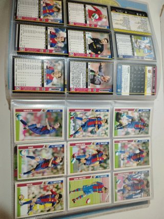 Álbum Fichas Liga 2008, incompleto