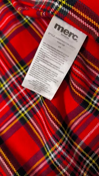 Chaqueta Merc London Harrington Talla XS